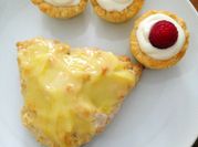 A picture of scones with buttermilk