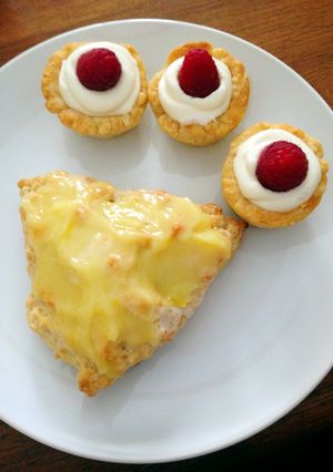 A picture of Buttermilk Scones.