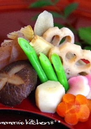 A picture of Delicious Chicken Stew with Root Vegetables for New Year's.