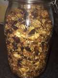 Almond and walnut granola
