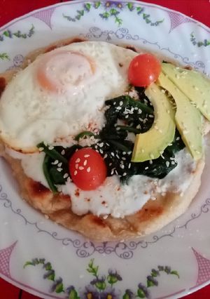 O poză a rețetei Pizza dimineții.