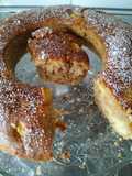 Bizcocho de manzana y jengibre