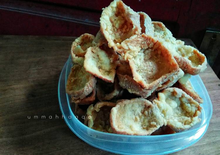 Kulit Tahu Krispi #rabubaru