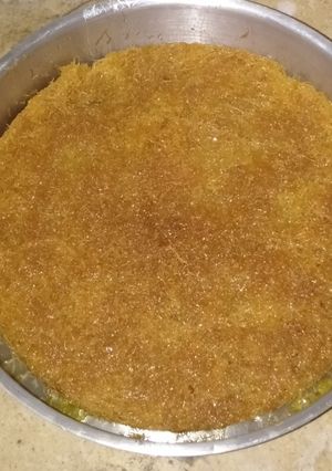 صورة لوصفة الكنافه بالمكسرات