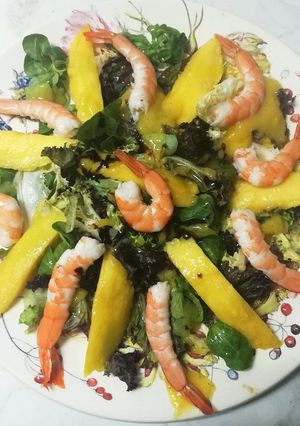 Foto principal de Ensalada de Langostinos y Mango