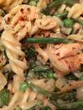 Rotini With Salmon And Haricots Verde