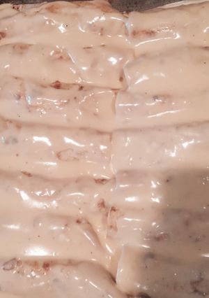 A picture of Cheesy Chicken Enchiladas.