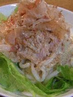 A picture of Udon Noodle Salad.