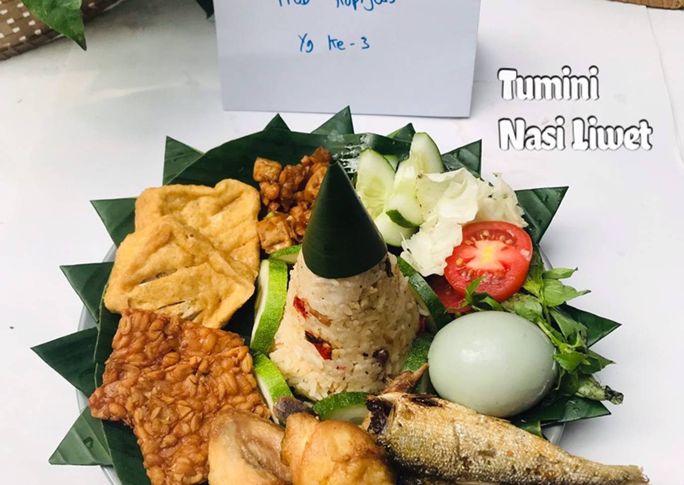 Tumpeng Mini Nasi Liwet