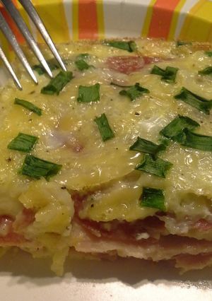 A picture of Smoky Italian Ham & Eggs.