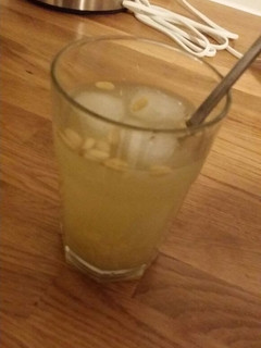 A picture of Ginger tea (생강차/Saenggang-cha).