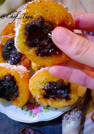 عکسی از دستور ✰★شیرینی خرمایی🥮🌰★✰(Date sweets)