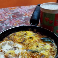 A picture of Sunny Side Up Easy Masala.