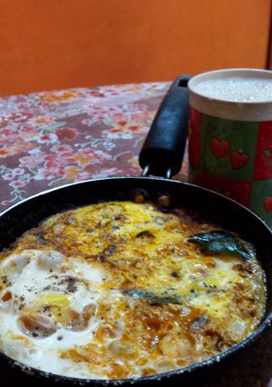 A picture of Sunny Side Up Easy Masala.