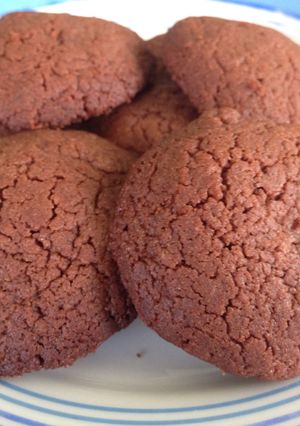 A picture of Infernal Nutella Cookies.