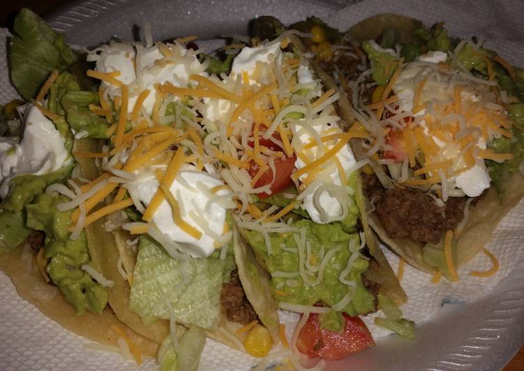 Recipe of Homemade Easy &amp; Delicious Ground Beef Tacos