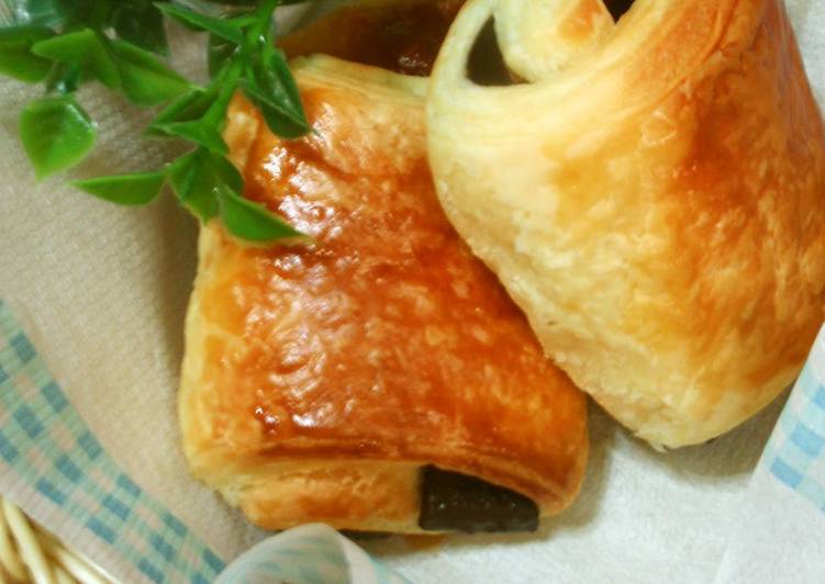 Slightly Rich Chocolate Danish Pastries