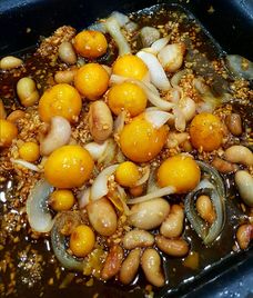 lòng gà trứng non