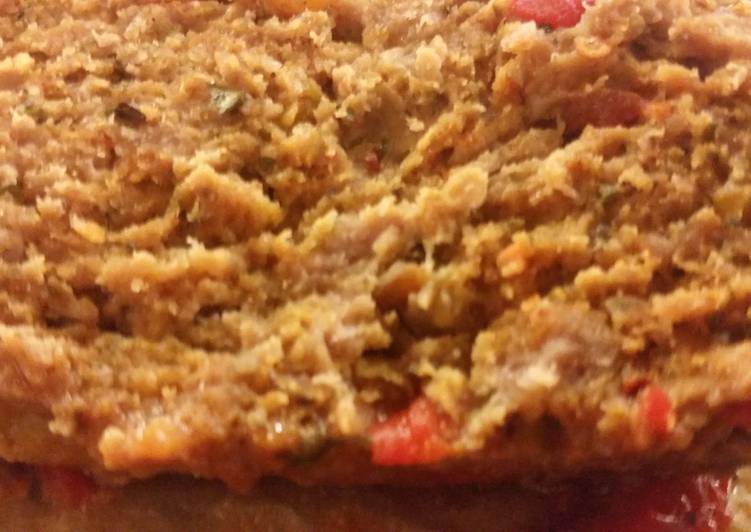 Simple Way to Prepare Homemade Spicy Turkey Ranch Meatloaf