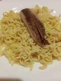 Pasta Oriental sabor pollo con caballa al Microondas o en olla