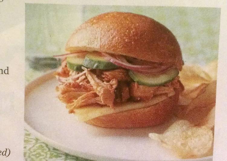 Easiest Way to Prepare Speedy Shredded Chicken Sandwiches