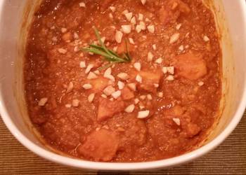 How to Make Appetizing Sweet Potato Peanut Bisque