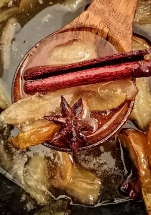 Une photo de Confiture poire conference cannelle graines de chia a ma facon