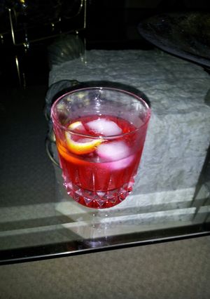 A picture of Gin - Bitter - Campari.