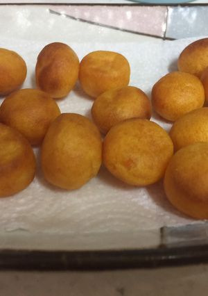 氣炸地瓜球 的食譜成品照片