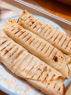 صورة لوصفة كريب بطاطس بالجبنة