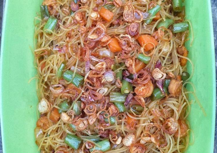 Semur Bihun Udang Sayur