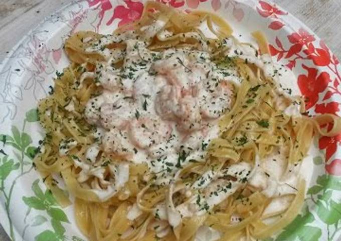 Recipe of Perfect Shrimp Alfredo