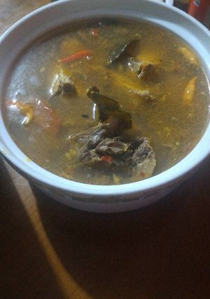 Foto resep Sup Ikan Asam Pedas (ikan ekor kuning)