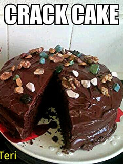 A picture of Emme's Chocolate Buttercream Frosting.