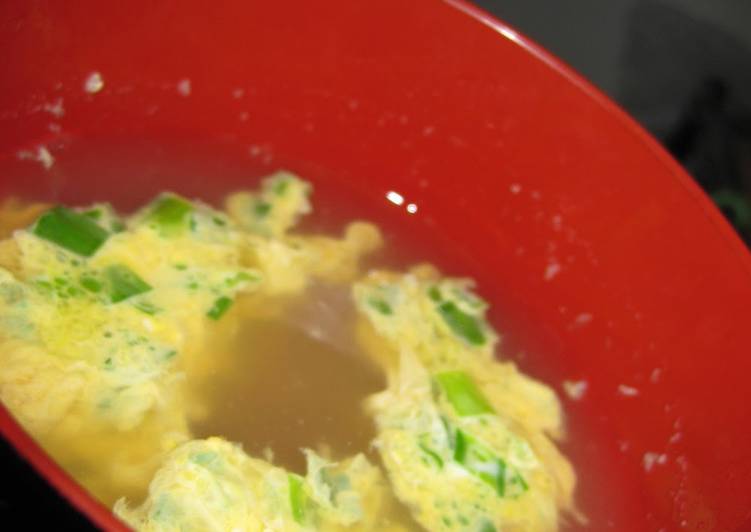 Grandma's Chinese Chive and Egg Soup