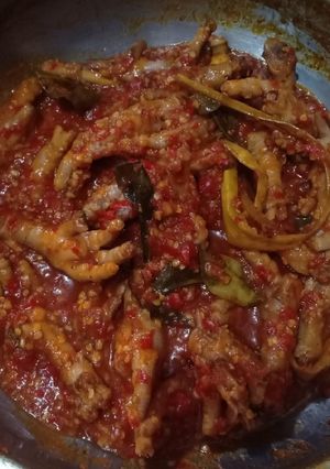 Foto resep Ceker Mercon endeusss