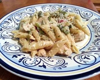 Latest Recipe Chicken Penne with Asparagus Delicious Steady