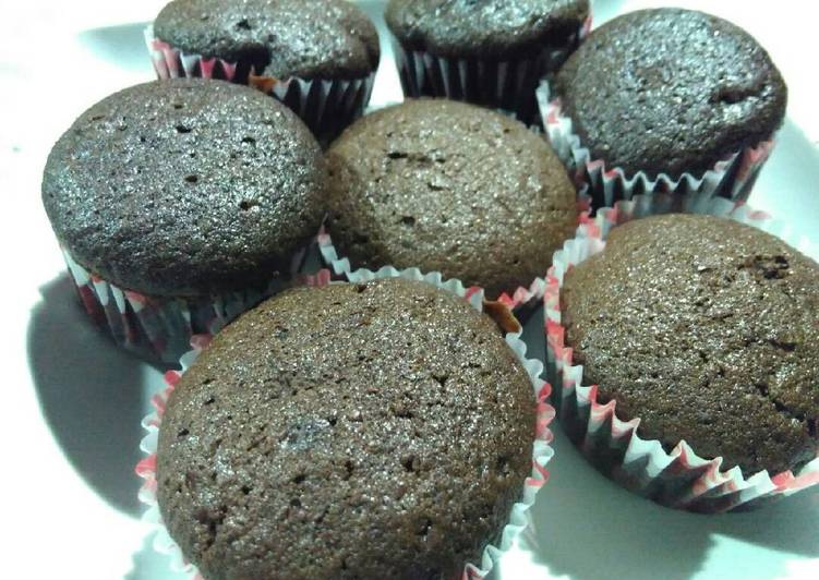 Chocolate muffin no mixer