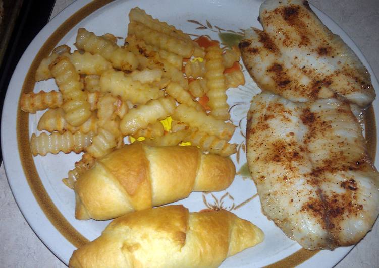 Recipe of Quick fish and fries