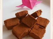 A picture of chocolate truffle