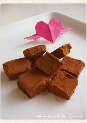 A picture of Handmade Chocolate Truffles.