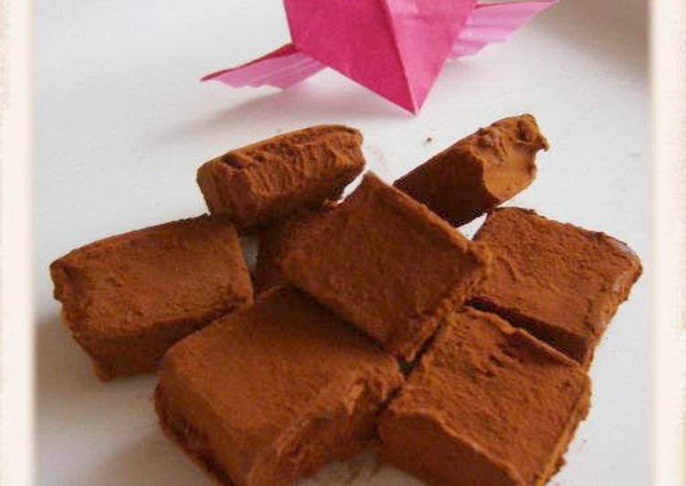 Recipe of Perfect Handmade Chocolate Truffles