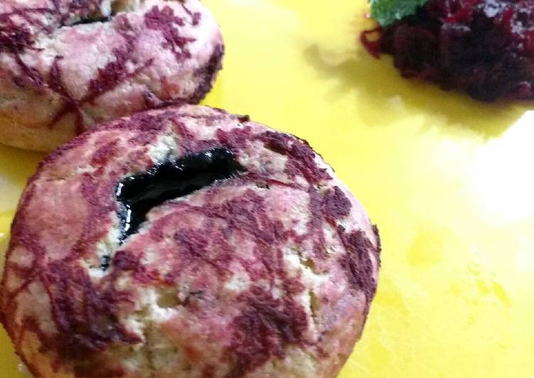 Recipe: Appetizing Beetroot choco lava cookies