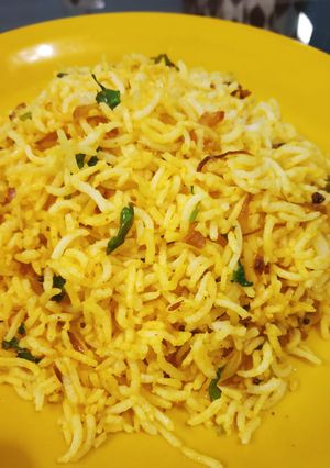A picture of Onion Rice.