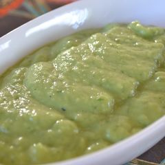 A picture of Guacasalsa (Avocado Salsa).