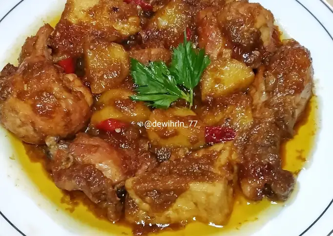 171. Semur Ayam Tahu Kentang
