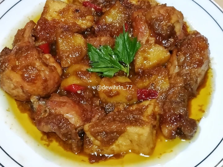 Langkah Gampang Menyiapkan Resep 171. Semur Ayam Tahu Kentang yang Lezat Anti Ribet, Bisa Manjain Lidah