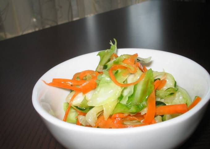 Step-by-Step Guide to Make Award-winning A Pickled Salad with Delicious Vegetables