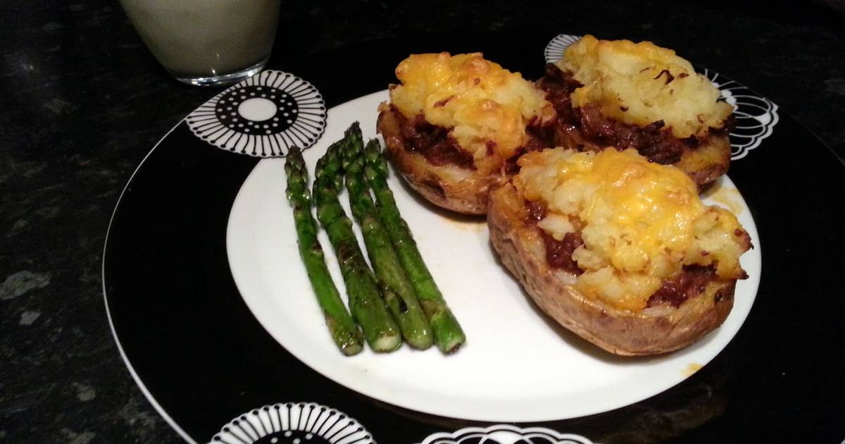 11 easy and tasty stuffed jacket potatoes recipes by home cooks Cookpad