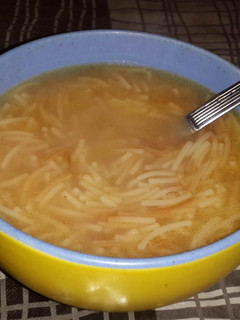 A picture of Vermicelli soup (super easy).